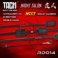 Joran UL Singlehand TACHI Night Talon 1–6lb | Kolam Solid Carbon 1.5m–1.98m | Ultralight Spinning Ba