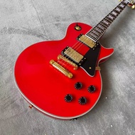 LP Red Electric Guitar CUSTOM 6 String Guitar Mahogany Fingerboard