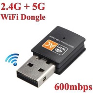 全城熱賣 - WiFi USB 接收器802.11ac雙頻 2.4GHz / 5GHz 合共600Mbps無線網絡信號接收器#G889002115