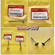 Exhaust Valve + Intake Genuine Wave100 Factory: WS : HONDA : 14711–KFM-900 14721-GF6-010