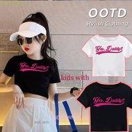 (24 Hours Delivery) In 2025! Girls Short Sleeve T-Shirt 1 Cotton Printed A631