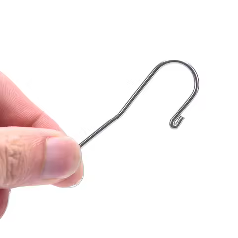 5pcs Stainless Steel 2mm Lip Hooks for Apex Locator β Dental Root Canal Measurement Accessories
