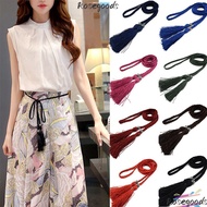 ROSEGOODS Decorated Waist Tie Chain Self-Tie Bowknot