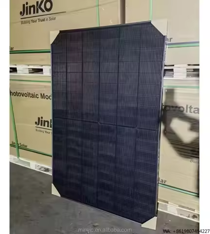 All Black Jinko N-type 54HL4R-B 430-455 Watt Solar Panels Best Solar Panel Jinko Solar Panel with Be