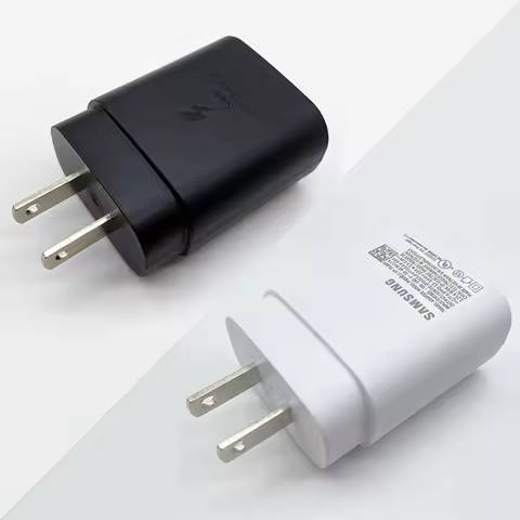 Samsung 25W Super Fast Charger US Plug PD USB C Adapter For Galaxy Z Fold 6 Flip 7 5 4 S26 S25 S24 S