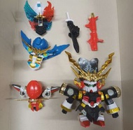 sd gundam bb戰士110 傳說之大將軍編 轟天頑駄無 舊版 烈光 藍甲