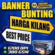 BANNER / BUNTING / BACKDROP PRINTING MURAH
