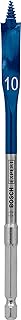 Bosch Professional 1x Expert SelfCut Speed Spade Drill Bit (Ø 10,00 mm, Accessories Rotary Impact Drill)
