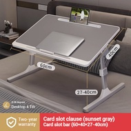 Liftable Multifunctional Folding Table Anti-Slip Laptop Bed Desk Study Work Multi-purpose Portable L