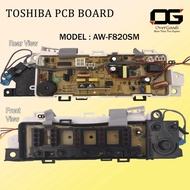 Toshiba AW-A750SM / AW-F820SM / AW-A820MM / AW-A800MS PCB Board for washing machine (CONTROL PANEL/C