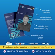 Custom Etoll Emoney Id Card Bumn Brizzi Tapcash Flazz