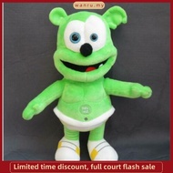 PLU_30cm Lovely Gummy Bear Music Doll Plush Stuffed Baby Sleep Appease Toy Gift