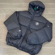外國預訂 3色選 Aape logo 羽絨外套
