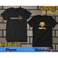 Men's T-shirt Db Game Slot Pragmatic Play Fire 88 Adult Size Best Quality Unisex Cotton Combed 30s D