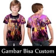 Aespa Children's Clothes | KPOP AESPA Fullprint Kids T-Shirt | Unisex KPOP AESPA Children's Long Sle