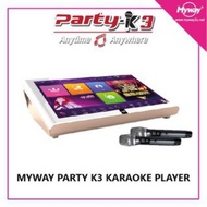 MYWAY K3 Touch Screen All in one KOD 600W + JBL Pasion 12 Karaoke Speaker