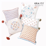 Krafti Project & Living - ELAID Series/ Sofa Pillow / 30x50 Pillow / 40x40 Pillow / 50x50 Pillow / T