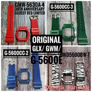 Casio G-Shock ™□ORIGINAL FIT G-5600E/GWM-5610/GLX5600 CASIO G-SHOCK BEZEL AND BAND. METALLIC BLUE.RE