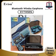 Evisu Bluetooth EV-TWS014 Earplugs Audio Wirelss Earphone with powerbank