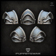 PUPPETSWAR - GOTHIC SHOULDER PADS