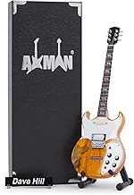 AXMAN Dave Hill - Miniature Guitar Replica - Music Gifts - Handmade Ornament