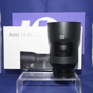 『Trade In優惠』新淨 蔡司 Zeiss 85mm F1.8 batis For Sony FE 全幅鏡 自動對焦 F1.8大光圈 人像一流 FE-Mount A9III A1II A75 A7