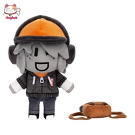 Hughub Cross-Border ผลิตภัณฑ์ใหม่: Builderfan Plushie - Builder แฟนอุปกรณ์ต่อพ่วงตุ๊กตายัดนุ่นธีมเกม
