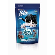 ขนมแมว Felix Party mix Play Tube (เฟลิกซ์) ขนมสำหรับแมว อาหารแมว อาหารแมว Felix ขนมสำหรับ แมว และลูก