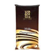 GCB Gourmet Milk Compound Chocolate (1kg) 牛奶巧克力 1 公斤砖块