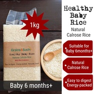 Healthy Baby Rice Natural Calrose Rice Baby Food Baby Rice Cereal Babies 6 months+