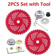 36 Teeth Carbide Tipped Blades Manganese Steel Brush Cutter Trimmer Blades For Weed Brush Cutter Tri