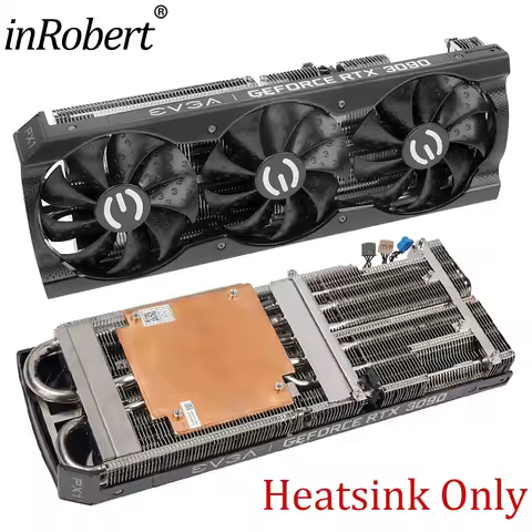 Cpu Cooler Heatsink For EVGA GeForce RTX 3060TI 3070 3080 3080TI 3090 XC3 BLACK GAMING Replacement G