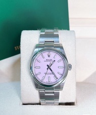 👑[現貨]🔥🔥Rolex Oyster Perpetual 勞力士蠔式恆動型 124200 粉面條刻 表徑34mm 自動機械 淨表 rolex/rolex submariner/rolex datej
