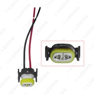 H8 H9 H11 Car Ceramic Car Lamp Socket Plug Lamp Holder Adapter Wire Car Headlight Ceramic Lamp Holde