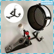 [RanarxaMY] Pedal Cowbell Bracket Multifunction Cowbell Percussion Pedals Percussion Mount for Pract