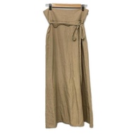 Ebure Skirt Size 4 beige Women Long Direct from Japan Secondhand