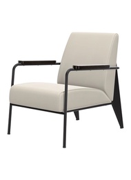 VITRA FAUTEUIL DE SALON LOUNGE CHAIR — WHITE/BLACK