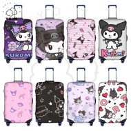 Sanrio Kuromi Travel luggage cover 18-32 inch high elastic thickened luggage cover dust-proof and scratch-proof luggage protective cover