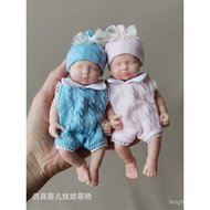 Ready Stock 6 Inch Rebirth Doll Solid Silicone Simulation Baby Doll Clothes Toy 7VJ5