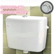 TECHPLAS Single Flush Push Button Plastic Cistern Techplas Push Button / Tangki Tandas Duduk