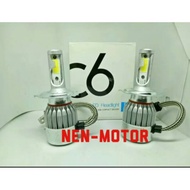 C6 h4 led car and motorbike lights can be far and near