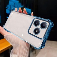 Case Realme C63 C61 2024 New Design Four Corner Shockproof Transparent Casing RealmeC63 Realme C 61 