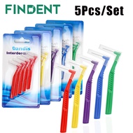 Interdental Brush Angle 5pcs Angled Dental Brush, Interdental Brushes Braces Toothbrush Toothbrush B