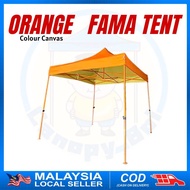 FAMA TENT ORANGE 10 ft x 10 ft (3m x 3m)