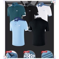 Golf Short-Sleeved Men's Summer POLO Shirt Golf Stretch Breathable Sports T-Shirt#2301 E6UZ