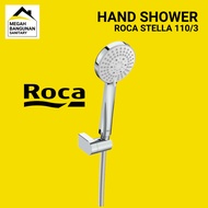 Hand Shower Roca Handshower Stella 110/3 3 Function Chrome Hand Shower Head