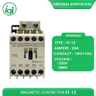MAGNETIC CONTACTOR ST 12 AC CONTACTOR TYPE/ ST 12