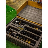 XMAX HYPERTECH PRO-R ABSORBER BLACK/GOLD 350MM