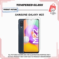 JnCe Samsung Galaxy M22 Clear Tempered Glass Screen Protector