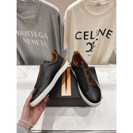 Zegna New Color Matching Men's Low-Top Comfortable Casual Shoes